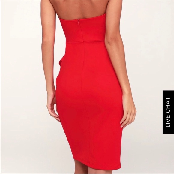 Lulu’s red ruffle dress ♥️ - Picture 4 of 4